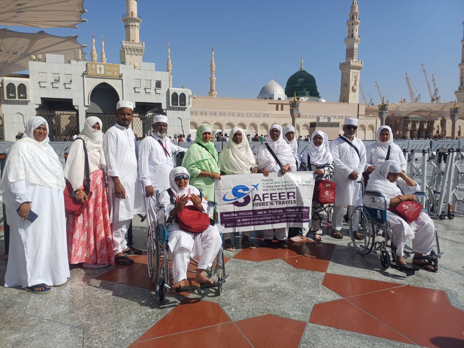 Pilgrims performing Tawaf